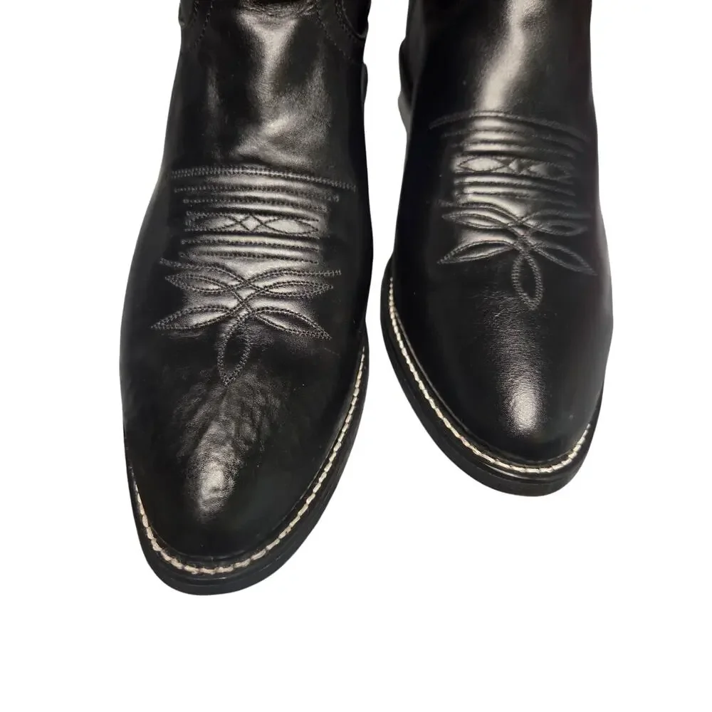 NWOB Justin Men's Classic 1409 London Calfskin Western Boots Size 11 3E